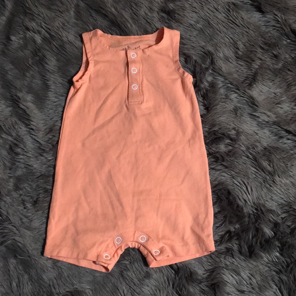 June and January tank shortie grapefruit